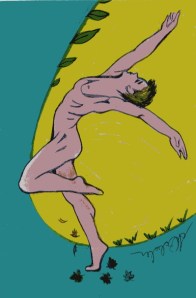  Antonia Calabrese, “Evolving work of Art” (MA 12/2013), penna biro, pennarelli e colori in polvere su cartoncino cm. 10 x 15. Opera in esposizione da settembre 2014 a dicembre 2015 in Gravina in Puglia (BA), Italia; Sao Paulo, Brasile; Lima, Perú. Collezione: Collezione II di Arte in Movimento - Colaboratorio Arte - Gravina in Puglia.